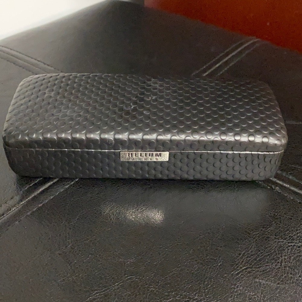 Helium Paris Vintage eye glass case.